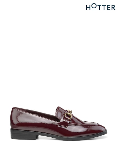 Roșu - Pantofi Hotter Cornell Slip-On (K76167) | 246 LEI