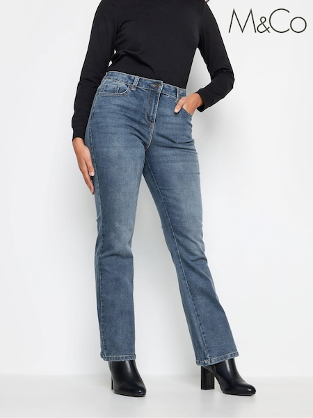 M&Co Mid Wash Bootcut Jeans (K76297) | 216 LEI