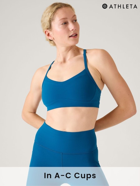 Athleta Blue A-C Cup Vital Sports Bra (K76324) | €22.50
