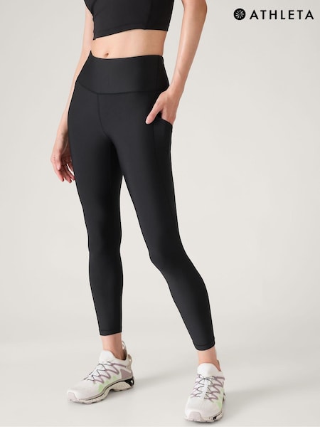 Athleta Black Interval 7/8 Pocket Leggings (K76329) | €92