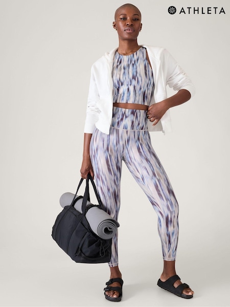 Athleta Purple Ultra High Waisted Elation 7/8 Leggings (K76339) | €43