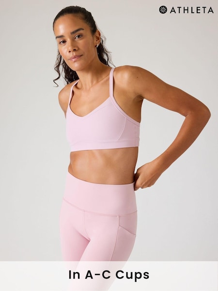 Athleta Pink A-C Cup Vital Sports Bra (K76341) | €31