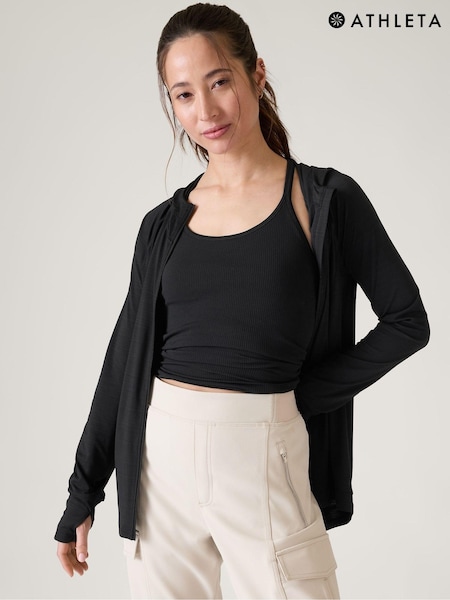 Athleta Black Pacifica Illume Relaxed Jacket (K76346) | €55