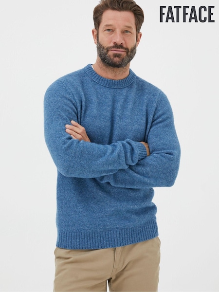 FatFace Blue Lewes Crew Jumper (K76356) | €34