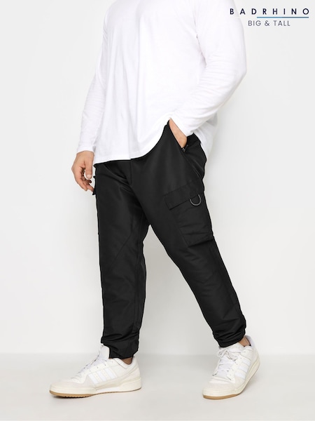 BadRhino Big & Tall Black Tech Cargo Trousers (K76497) | €24