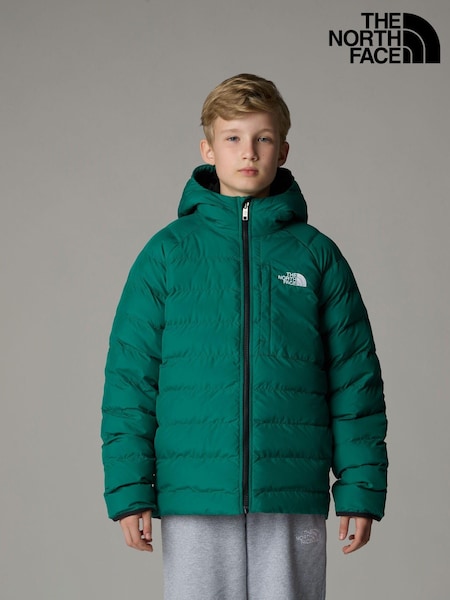 Grün - The North Face Boys Reversible Perrito Hooded Jacket (K76666) | 78 €