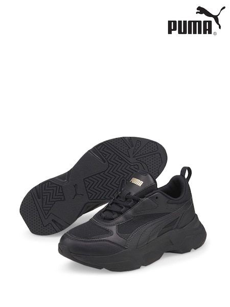 Puma Black Cassia Trainers (K76708) | SGD 0
