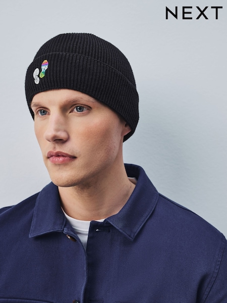 Negro - Regular Duke Of Edinburgh Embroidered Beanie
