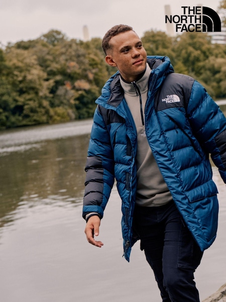 The North Face Blue Mens Limbara Insulated Parka (K77135) | €230