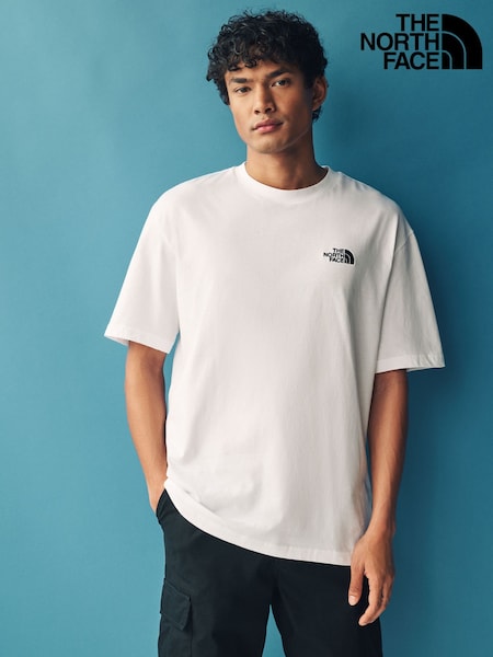 The North Face White Essential Oversized T-Shirt (K77372) | €42