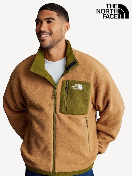 The North Face Green Mens Yumiori Reversible Fleece Jacket (K77404) | AED524