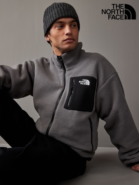 The North Face Black Mens Yumiori Reversible Fleece Jacket (K77435) | AED733