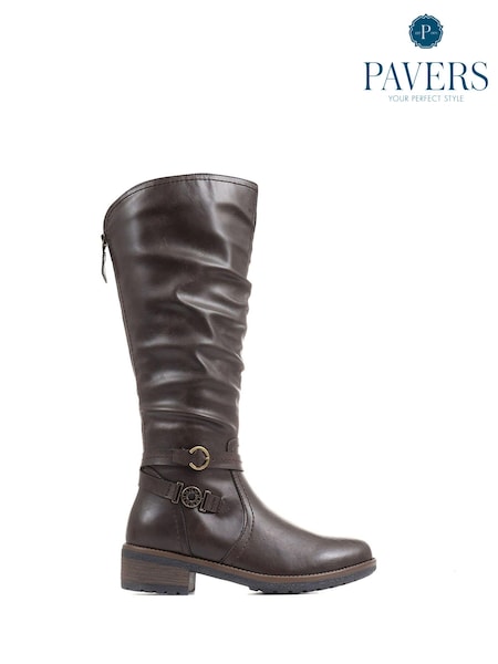 Pavers Knee High Boots (K77812) | AED204