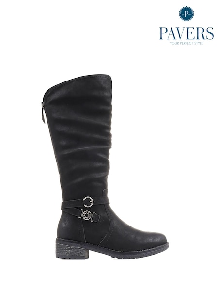 Pavers Knee High Boots (K77838) | AED204