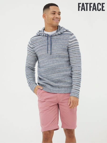 FatFace Blue Trescowe Knitted Hoodie (K77864) | €34
