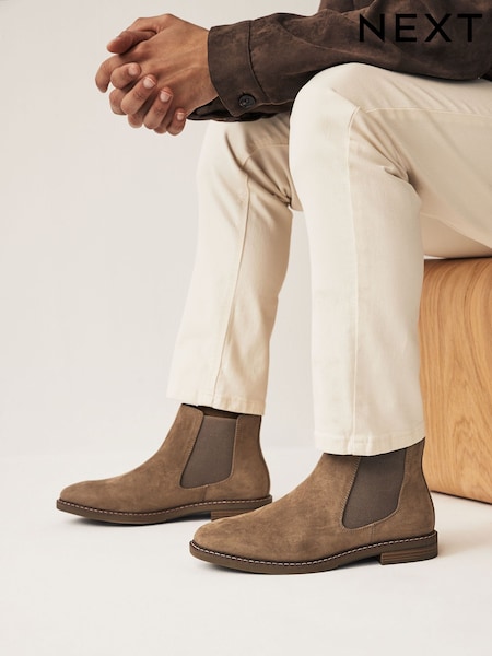 Серо-коричневый - Chelsea Boots (K78098) | €25