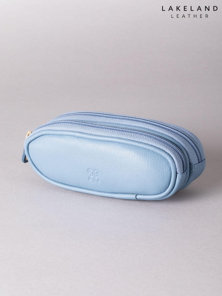 Himmelblau - Lakeland Leather Leather Double Glasses Case (K78130) | 31 €
