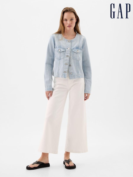 Gap Blue Denim Jacket with Washwell (K78219) | €16