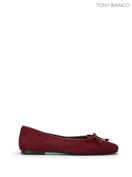 Red - Tony Bianco Cappi Ballet Shoes