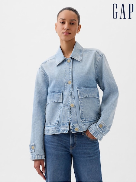 Gap Denim Utility Shirt Jacket (K78283) | 42 €