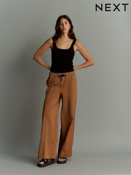 Brown Pull-On Track Trousers (K78295) | €17.50