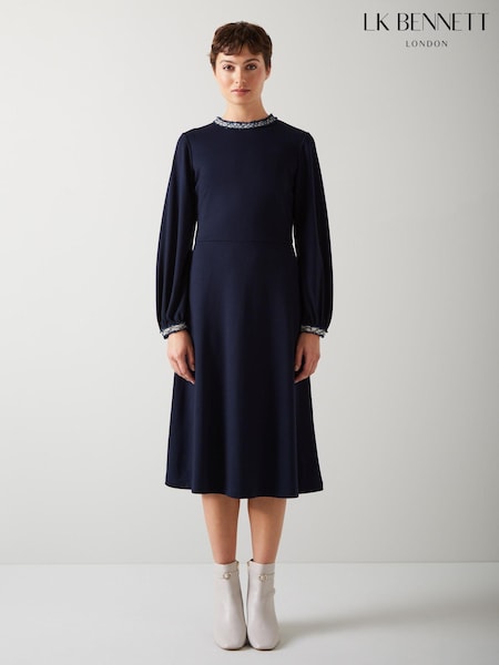 LK Bennett Lenzing™ EcoVero™ Viscose Rich Yvonne Dress (K79062) | €132