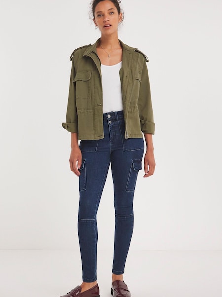 JD Williams Blue Cargo Skinny Leg Jeans (K79071) | €21.50