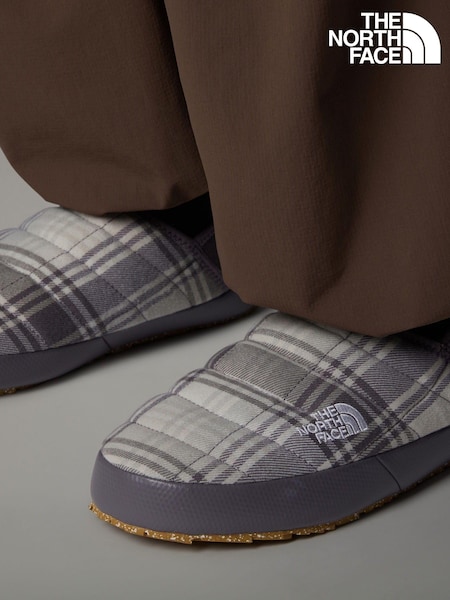The North Face Purple Womens Thermoball Traction Mule V Slippers (K79080) | $127