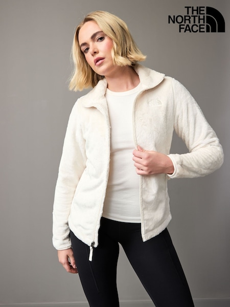 The North Face White Womens Osito Fleece Jacket (K79118) | R$ 890