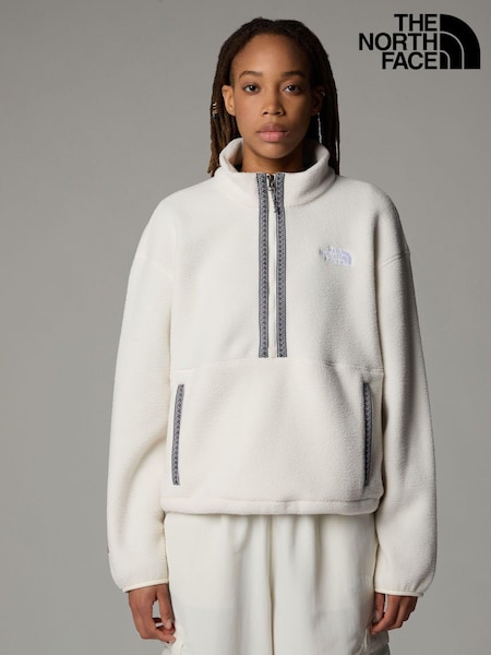 Biały - The North Face Womens Fleeski 1/4 Zip Fleece (K79141) | 285 zł