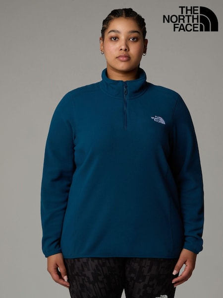 Niebieski - The North Face Curve Glacier Fleece (K79173) | 190 zł