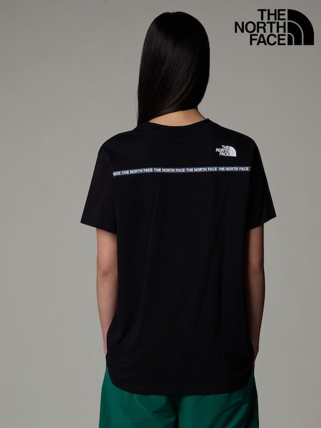 The North Face Black Womens Short Sleeve Zumu 100% Cotton T-Shirt (K79202) | €37