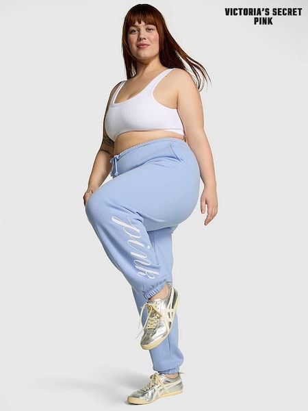 Victoria's Secret PINK Harbor Blue Fleece Joggers (K79762) | €22