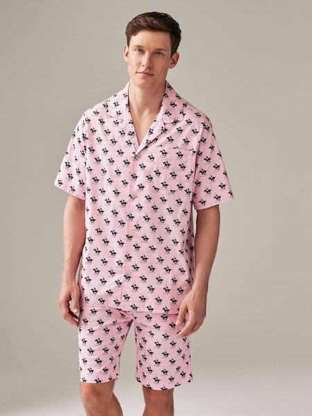 Polo Ralph Lauren All Over Pony Print Pyjama Shorts Set (K79819) | €66