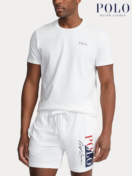 Polo Ralph Lauren White Jersey Logo T-Shirt (K79826) | €73