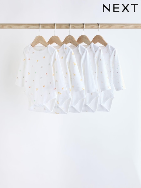 Bela - Long Sleeve 100% Cotton Baby Bodysuits (K79882) | € 11 - € 13