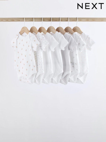 Weiß - Baby Short Sleeve Bodysuits (K79886) | 21 € - 24 €