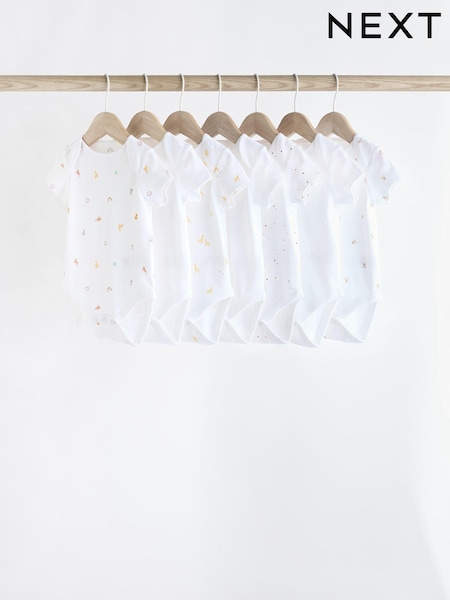 Weiß - Short Sleeve Baby Bodysuits (K79897) | 21 € - 24 €