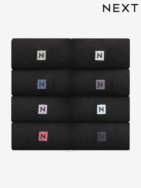 Light Logo Embroidered Lasting Fresh Socks 8 Pack (K79931) | €27