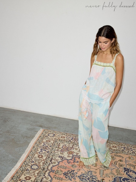 Never Fully Dressed Cotton Cami Pyjamas Set (K80139) | 288 LEI