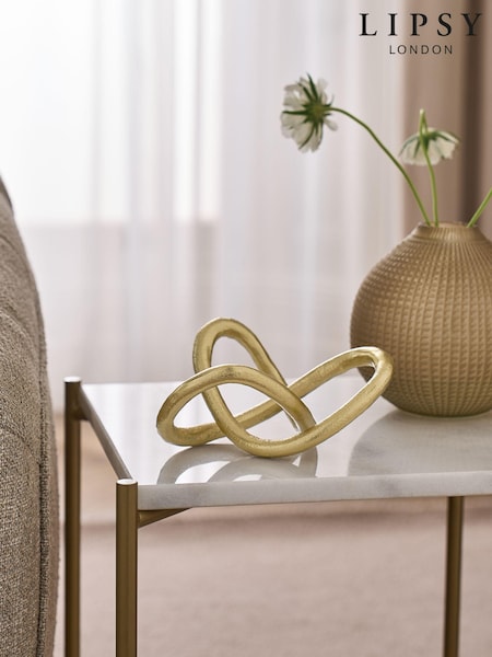 Lipsy Gold Knot Ornament (K80180) | €24.50