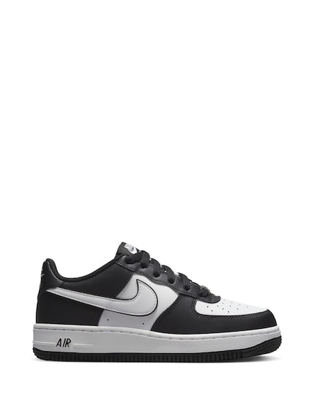 Nike Black/Grey Air Force 1 LV8 2 Youth Trainers (K80234) | €106