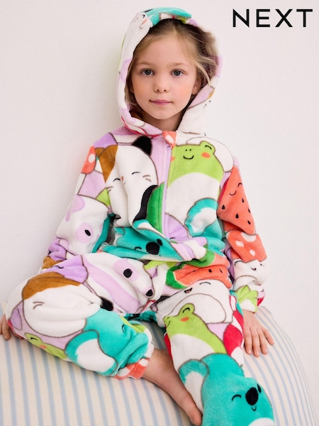Multi - Squishmallow License Fleece All-In-One (6-14yrs) (K80261) | € 37 - € 46