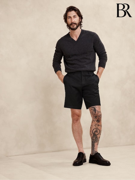 Banana Republic Black 9" Core Temp Shorts (K81101) | €72