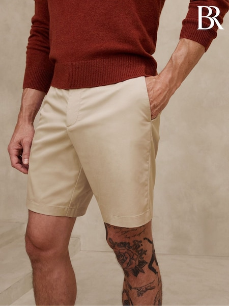 Banana Republic Beige 9" Core Temp Shorts (K81104) | €66