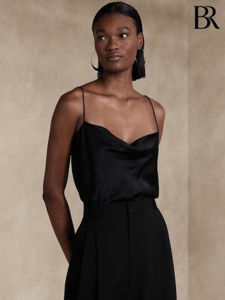 Banana Republic Charlotte Cowl Neck Silk Camisole (K81142) | €150