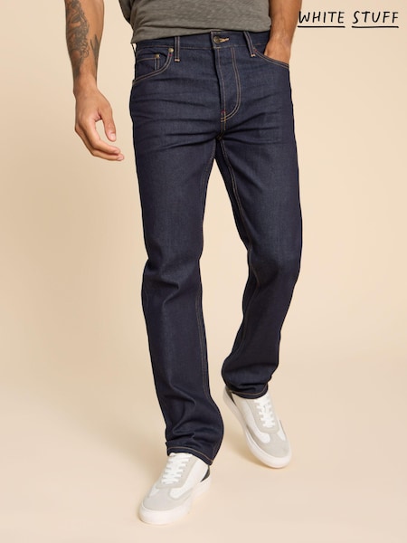 כחול כהה - White Stuff Eastwood Straight Jeans (K81899) | ‏315‏₪
