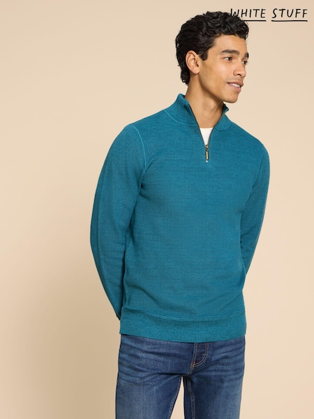 White Stuff Green Attadale Funnel Neck Jumper (K81981) | €39