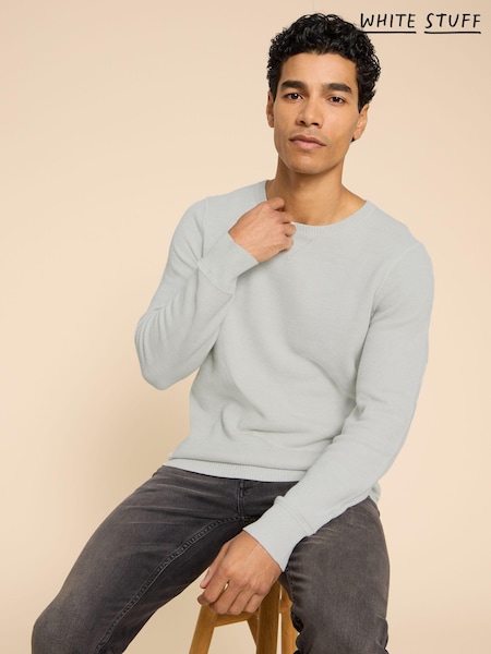 White Stuff Grey Attadale Crew Neck Jumper (K81986) | R$ 445