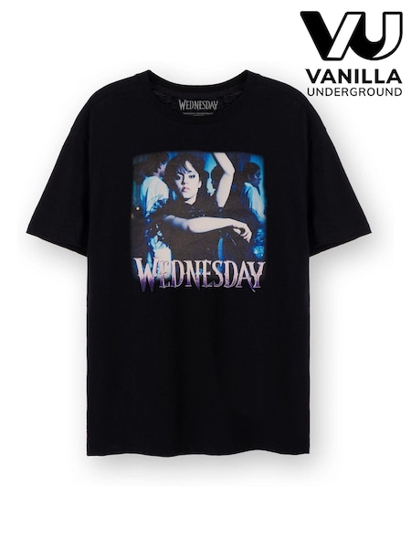 Vanilla Underground Black Wednesday Ladies Licensing 100% Cotton T-Shirt (K81995) | €28